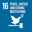 16. PEACE, JUSTICE AND STRONG INSTITUTIONS