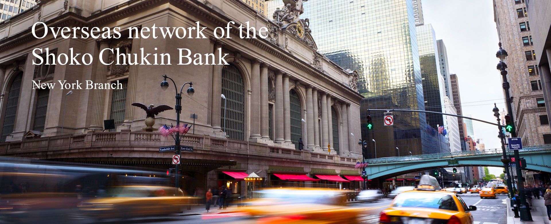 Overseas network of the Shoko Chukin Bank New York Branch